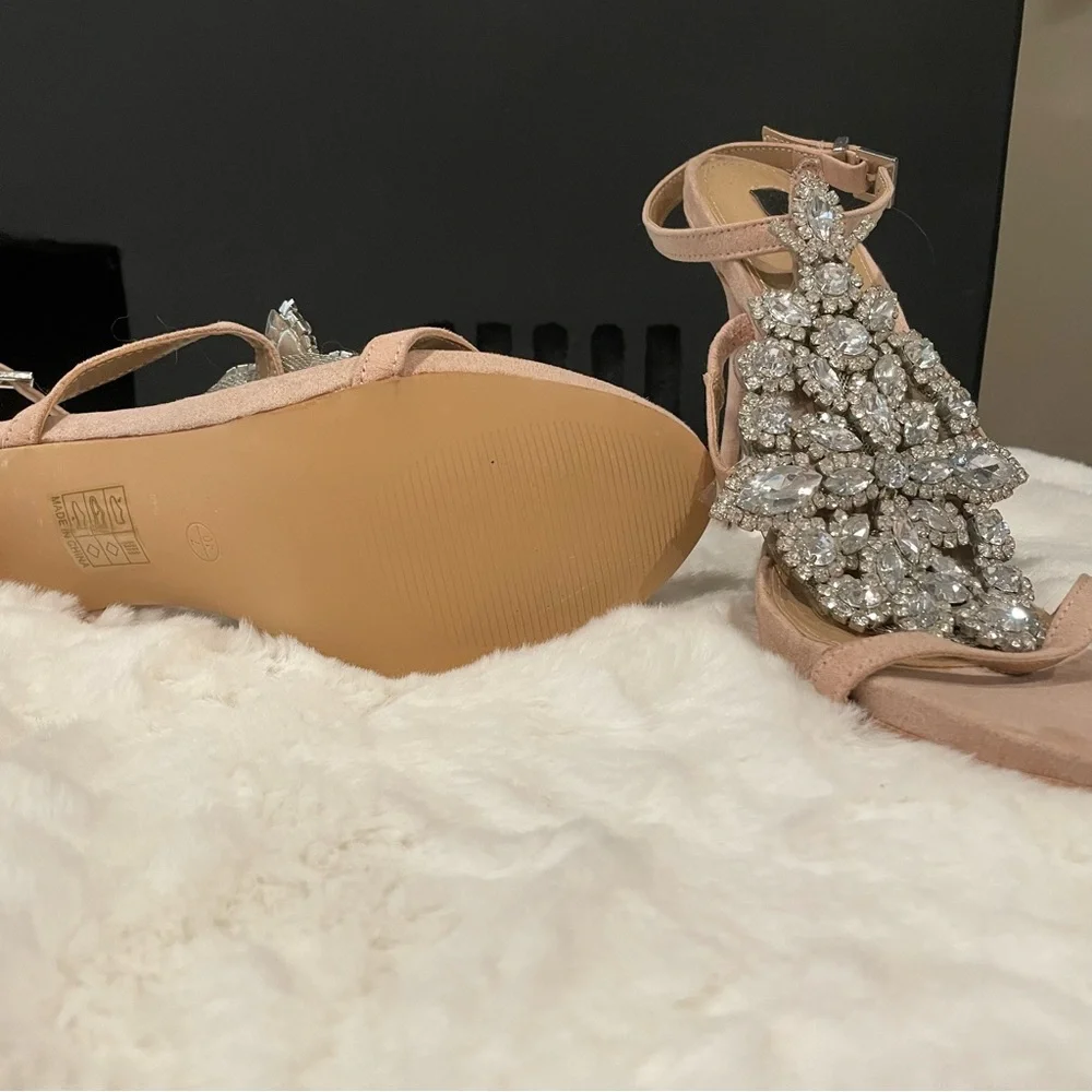 Peace & Love Embellished Heels - Picture 5 of 6